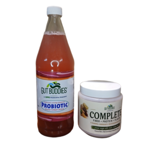 GutBuddies Human Biome Kit (Elixir & COMPLETE Fibre Combo)